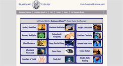 Desktop Screenshot of brainwavewizard.com